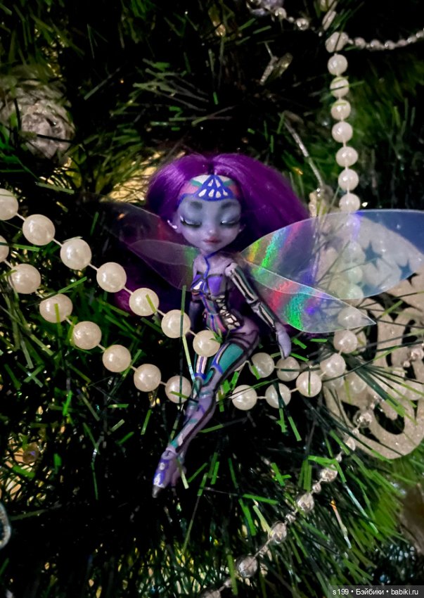 Фантазийная фея — ООАК (кастом куклы) (фото 2)