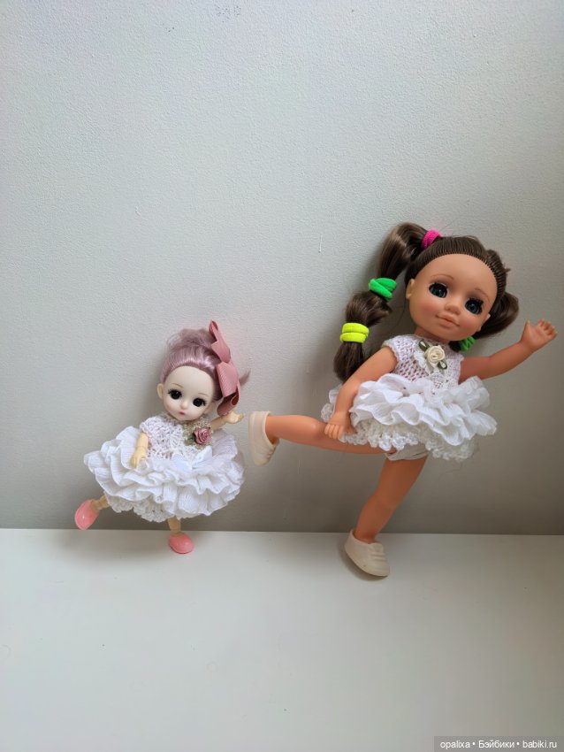 Платья для кукол балеринки (фото 3)