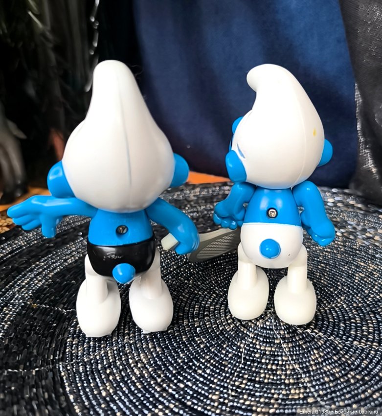 Игрушки Смурфы из Макдональдс 2002г (фото 4)