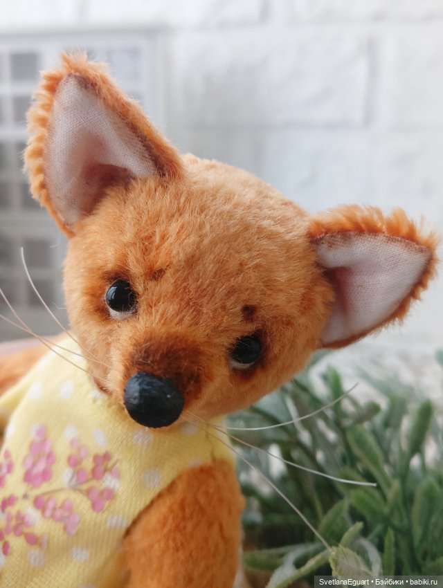 Лисонька Тедди Полли — Авторские игрушки