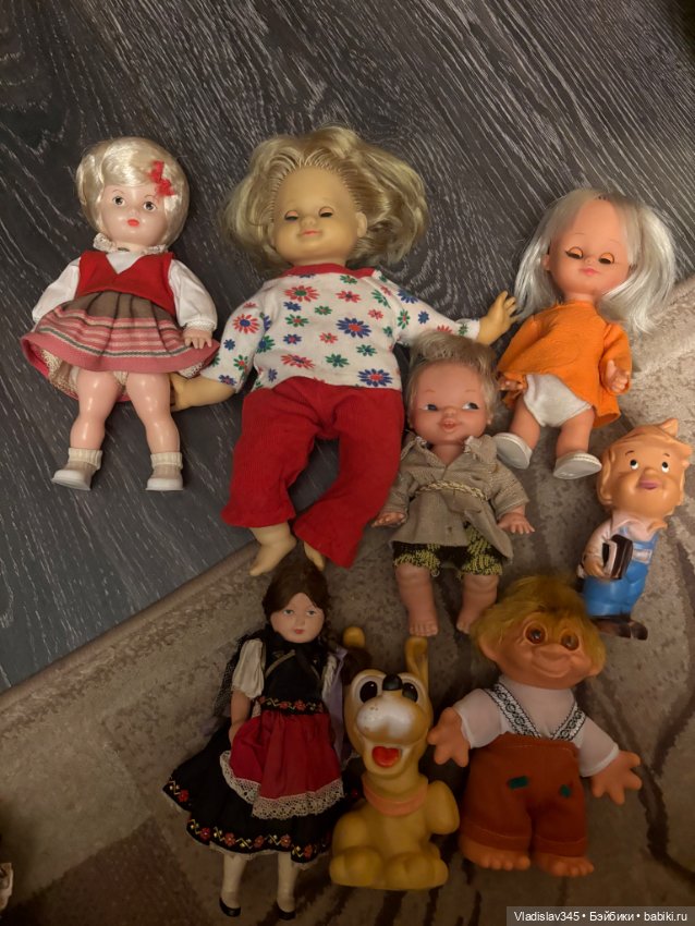 Куклы разные — Винтажные куклы и игрушки детства
