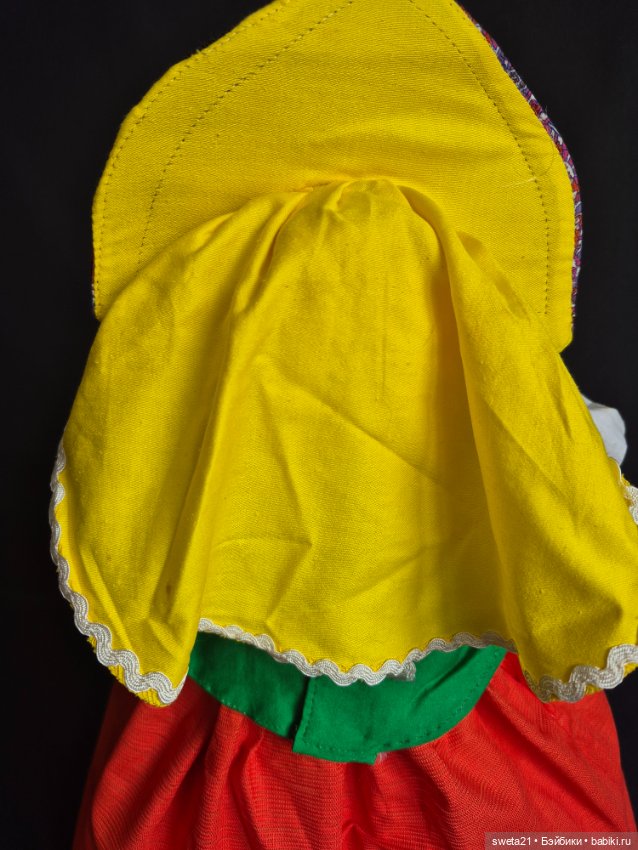 Кукла-грелка на чайник СССР