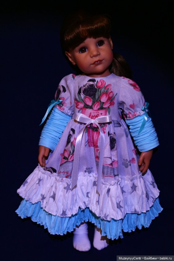 Нарядные многослойные платья для Готц 50см и им подобным (фото 3)