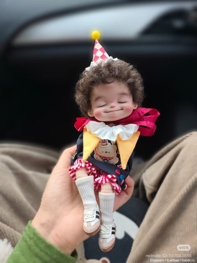 Улыбашка в новом формате — Шарнирные куклы (не BJD) (фото 5)