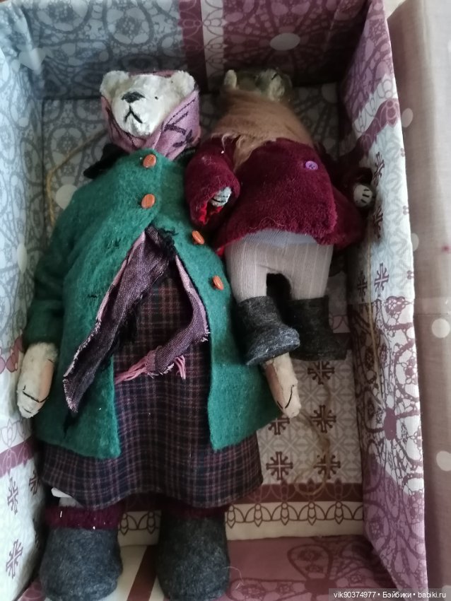 Бабушка с внучкой ! Мишки Тедди