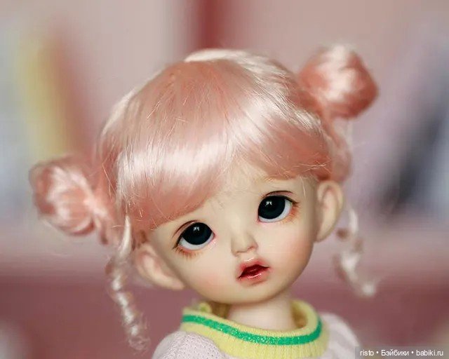 Парик Jusuns размер 6-7 с гульками персиковый блонд