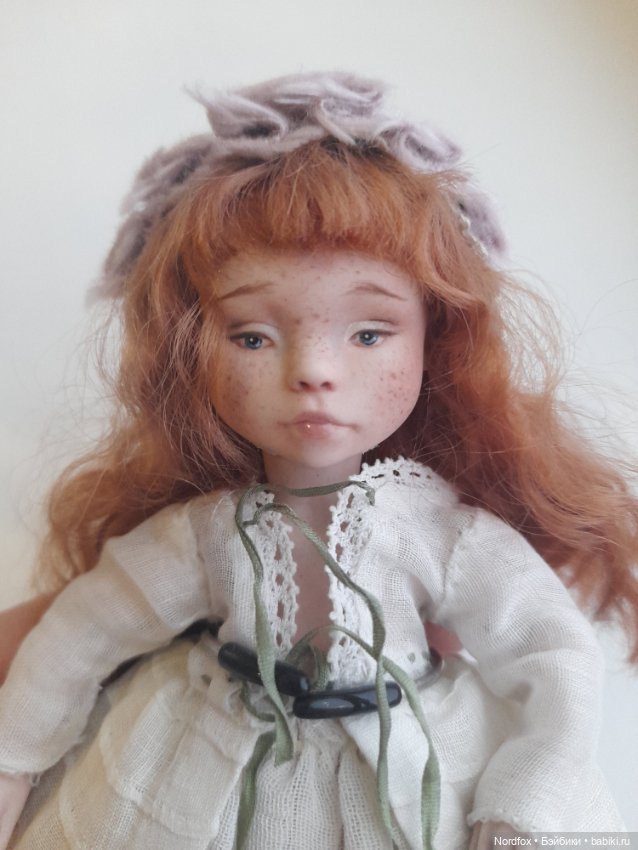 Фарфоровая куколка от Екатерины Скворкиной