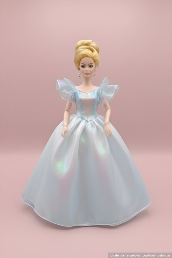 Бальное платье для куклы Барби