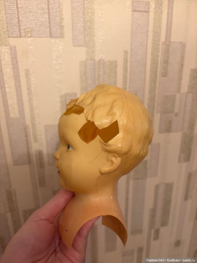 Винтажный редкий бюст — Винтажные куклы и игрушки детства (фото 4)