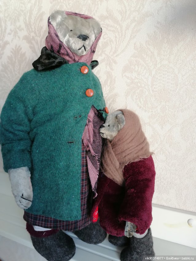 Бабушка с внучкой ! Мишки Тедди (фото 10)