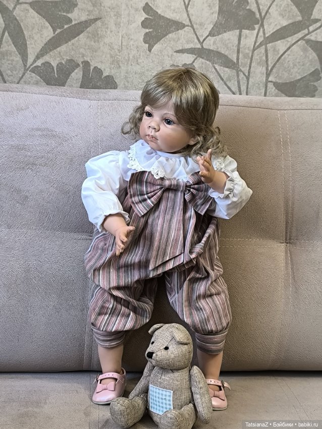 Малышка фарфоровая Lison — Фарфоровые куклы (фото 5)