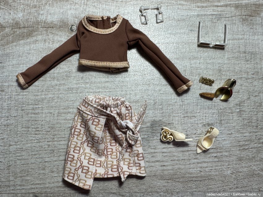 Аутфит из конструктора №2 Барби Элль (3)