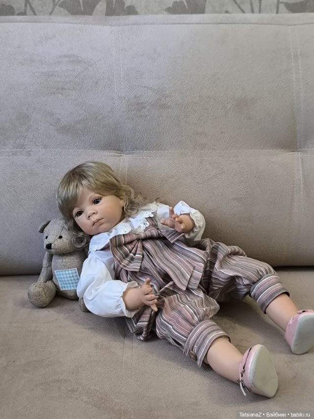 Малышка фарфоровая Lison — Фарфоровые куклы (фото 6)