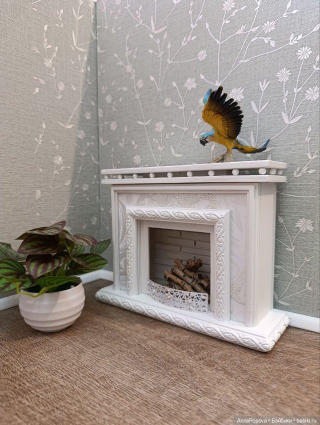 Камин "Айсберг" — Кукольная мебель (фото 8)