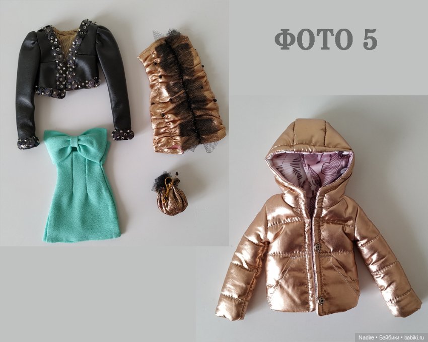 Много разной одежды для кукол 1:6 (Барби, Мизи и др.) (фото 6)
