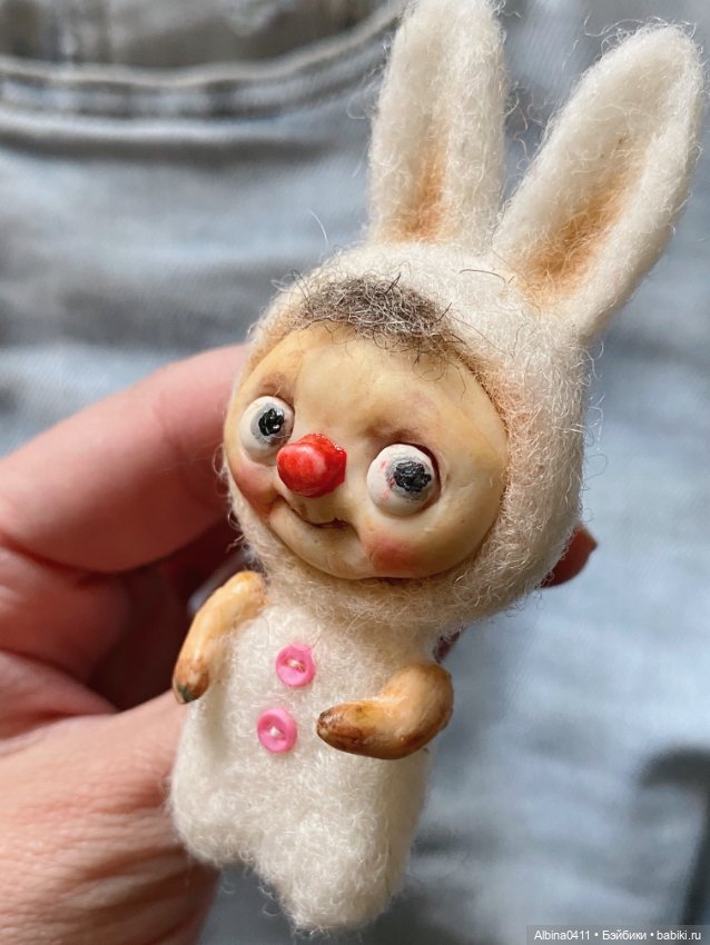 Брошь куклёныш — Авторские игрушки (фото 2)