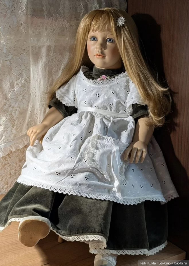 Виниловая кукла из Испании - большая и красивая (фото 7)