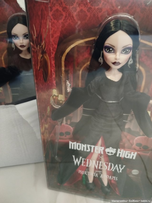 Monster high wednesday Morticia Addams монстр хай