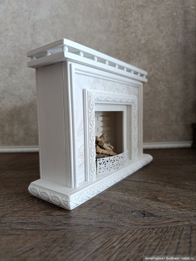 Камин "Айсберг" — Кукольная мебель (фото 5)