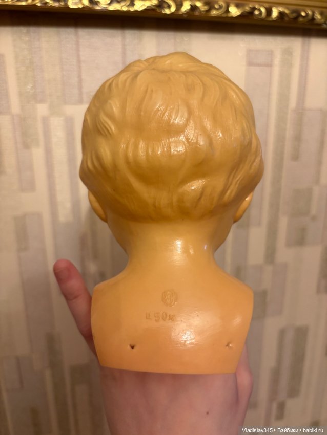 Винтажный редкий бюст — Винтажные куклы и игрушки детства (фото 5)