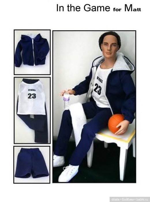 Выкройки для мужских кукол / PDF в натуральную величину / одежда для Matt O'Neill Мэтт Тоннер 43 см (фото 4)