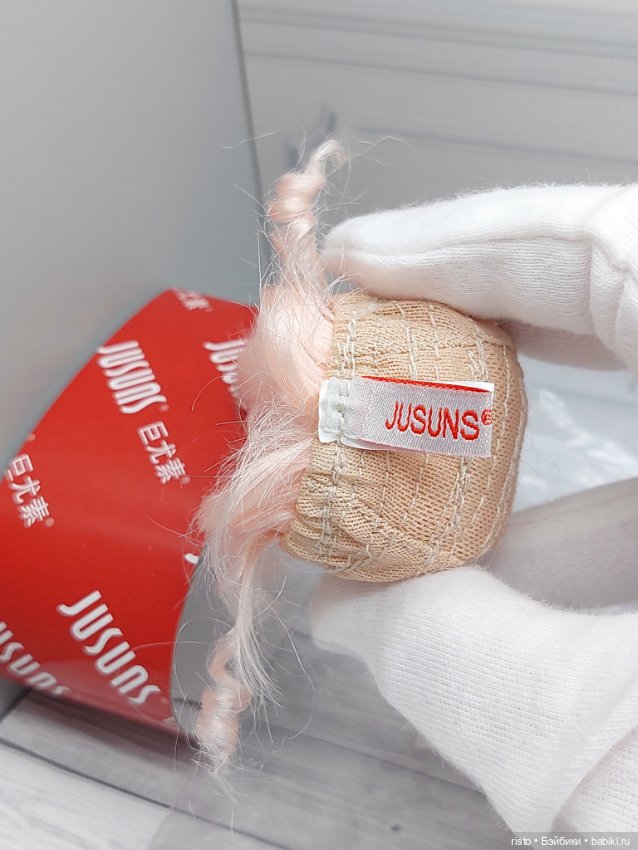 Парик Jusuns размер 6-7 с гульками персиковый блонд (фото 8)