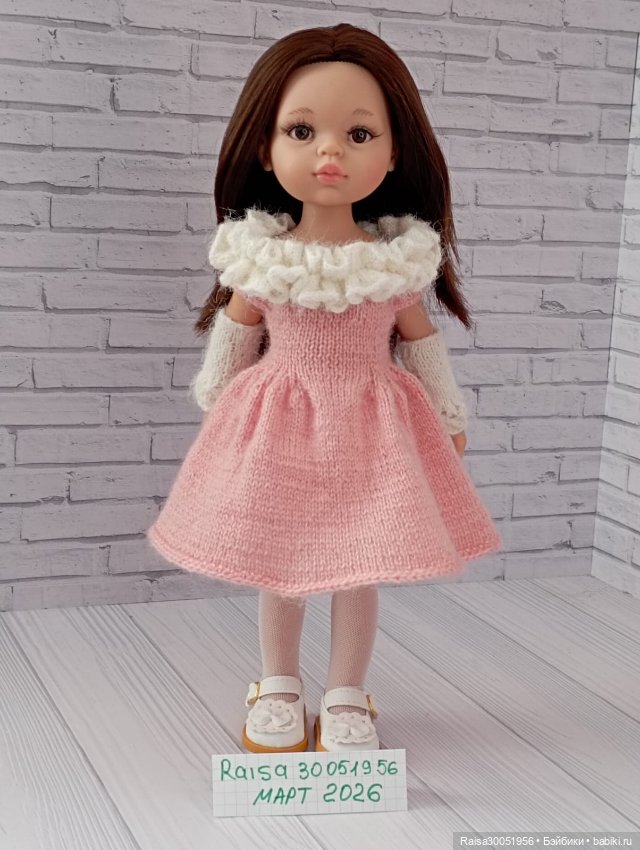 Платье для кукол Паола Рейна 32-34 см (фото 5)