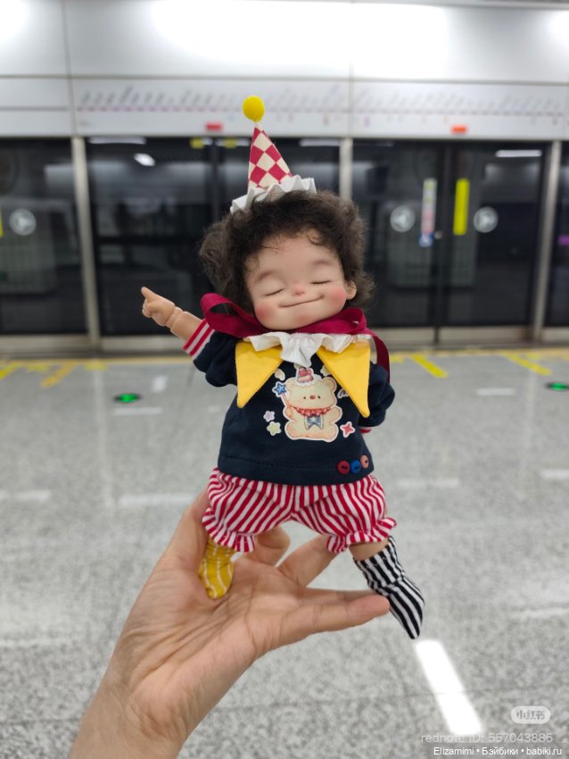 Улыбашка в новом формате — Шарнирные куклы (не BJD) (фото 8)