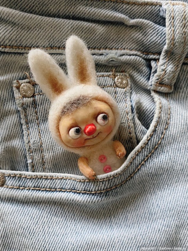 Брошь куклёныш — Авторские игрушки (фото 3)