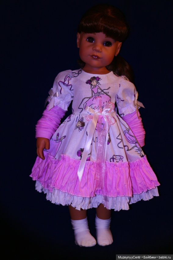 Нарядные многослойные платья для Готц 50см и им подобным (фото 2)