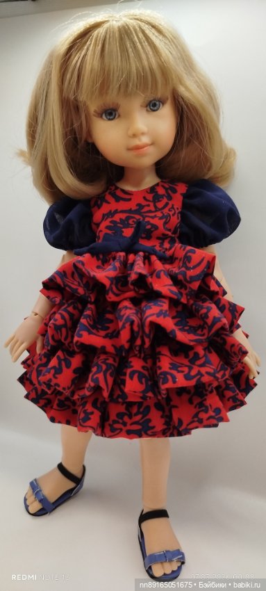 Платье для кукол Паола Рейна 32-34 см и им подобным (фото 7)