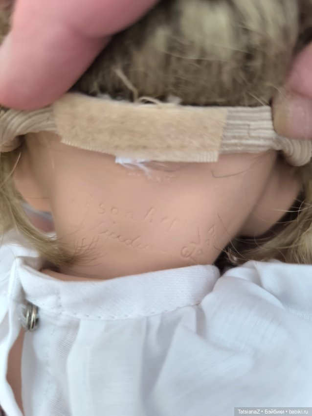 Малышка фарфоровая Lison — Фарфоровые куклы (фото 8)