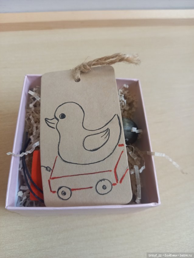 Чёрная утя из липы — Авторские игрушки (фото 6)