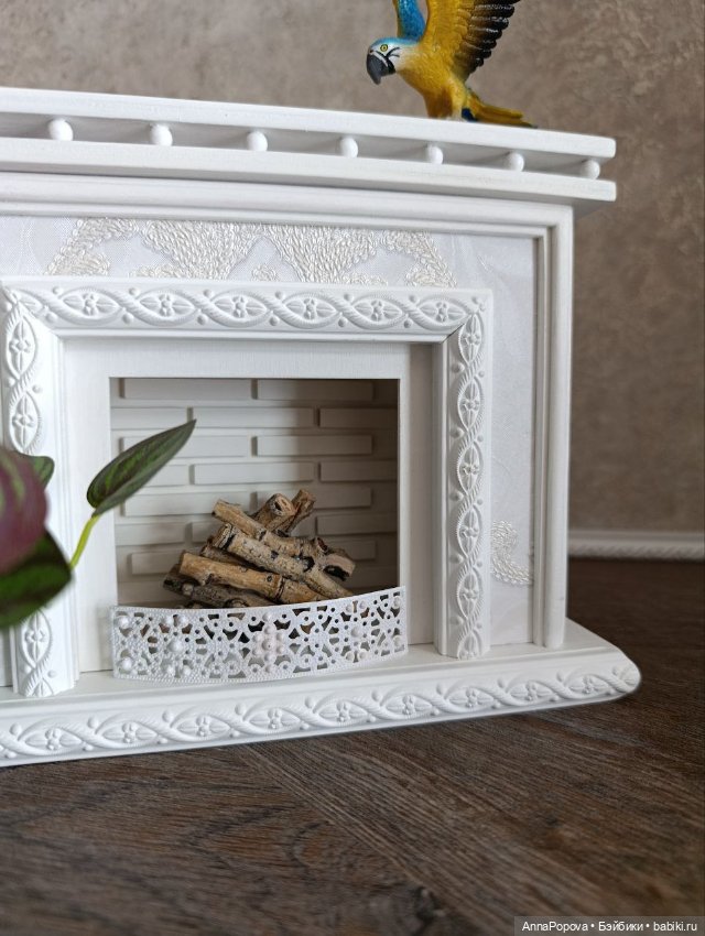 Камин "Айсберг" — Кукольная мебель (фото 3)