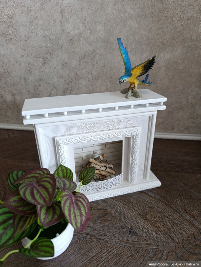 Камин "Айсберг" — Кукольная мебель (фото 4)