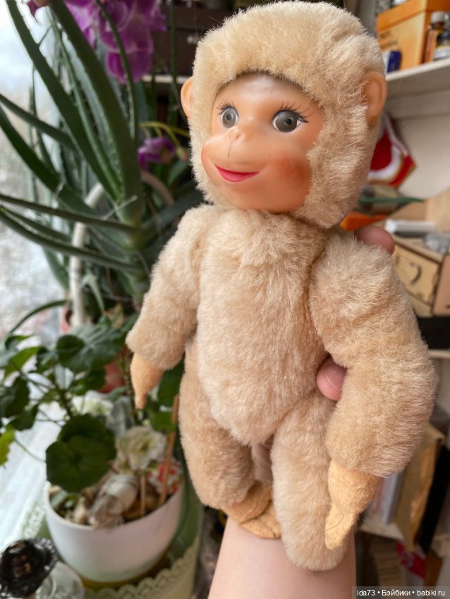 Винтажная обезьянка , начало 90 х гг