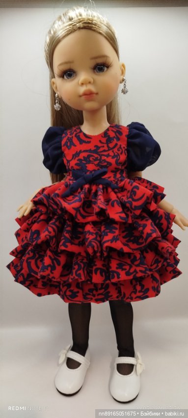 Платье для кукол Паола Рейна 32-34 см и им подобным (фото 2)