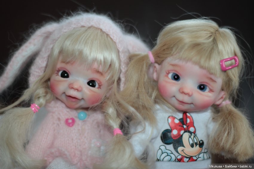 Малышка ручной работы обитсу obitsu11 (фото 7)