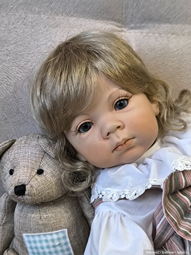 Малышка фарфоровая Lison — Фарфоровые куклы