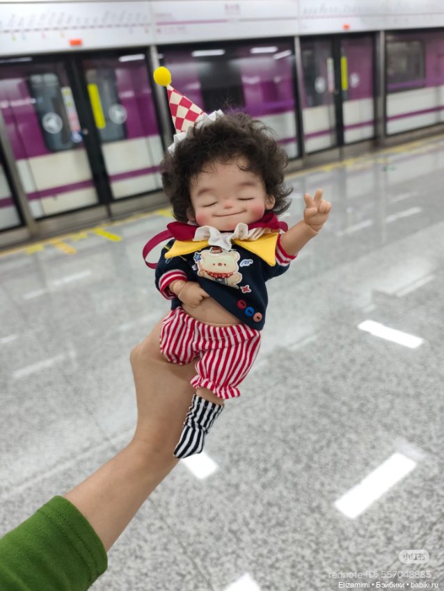 Улыбашка в новом формате — Шарнирные куклы (не BJD) (фото 3)