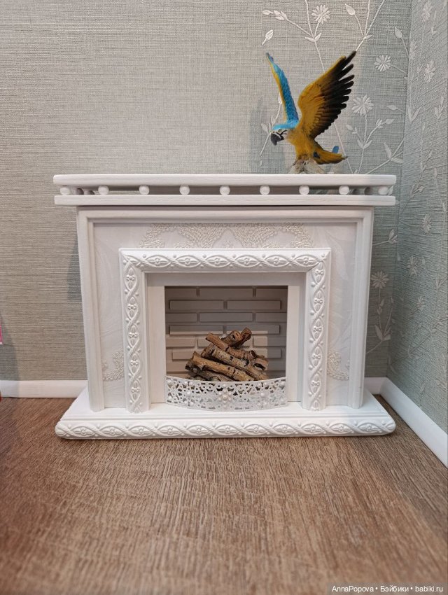 Камин "Айсберг" — Кукольная мебель