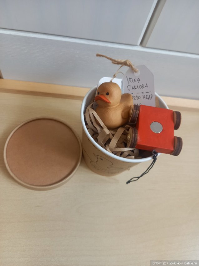 Утя из кедра — Авторские игрушки (фото 7)