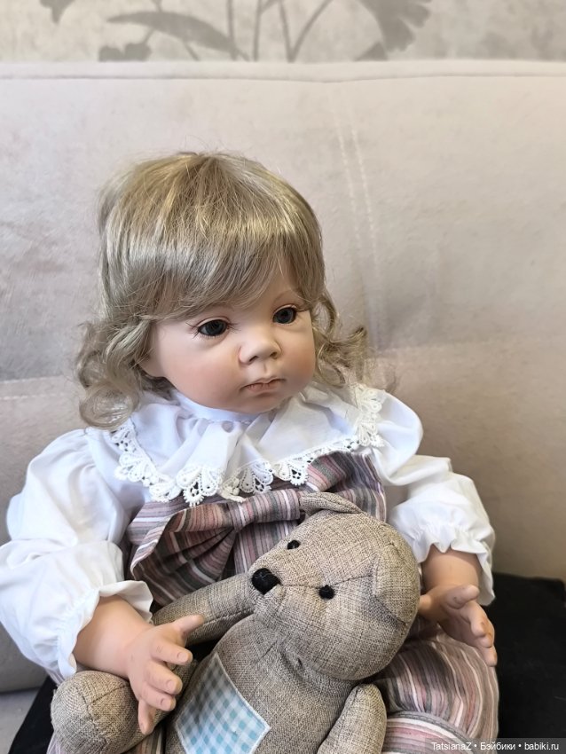 Малышка фарфоровая Lison — Фарфоровые куклы (фото 7)