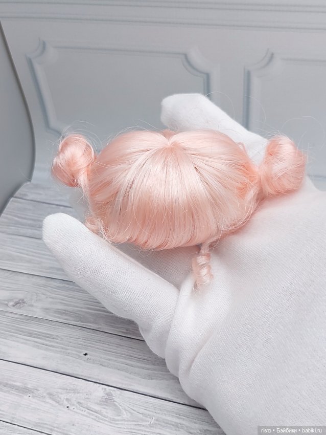 Парик Jusuns размер 6-7 с гульками персиковый блонд (фото 5)