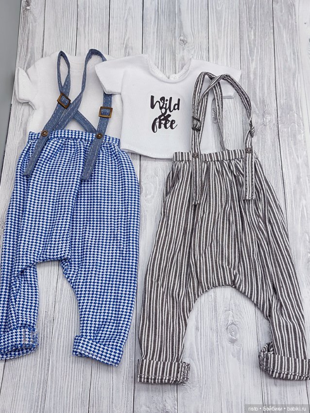 Комплекты одежды для Птички Лоры, штаны на лямках от art_n_toys (фото 5)