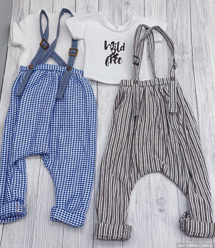 Комплекты одежды для Птички Лоры, штаны на лямках от art_n_toys (фото 4)