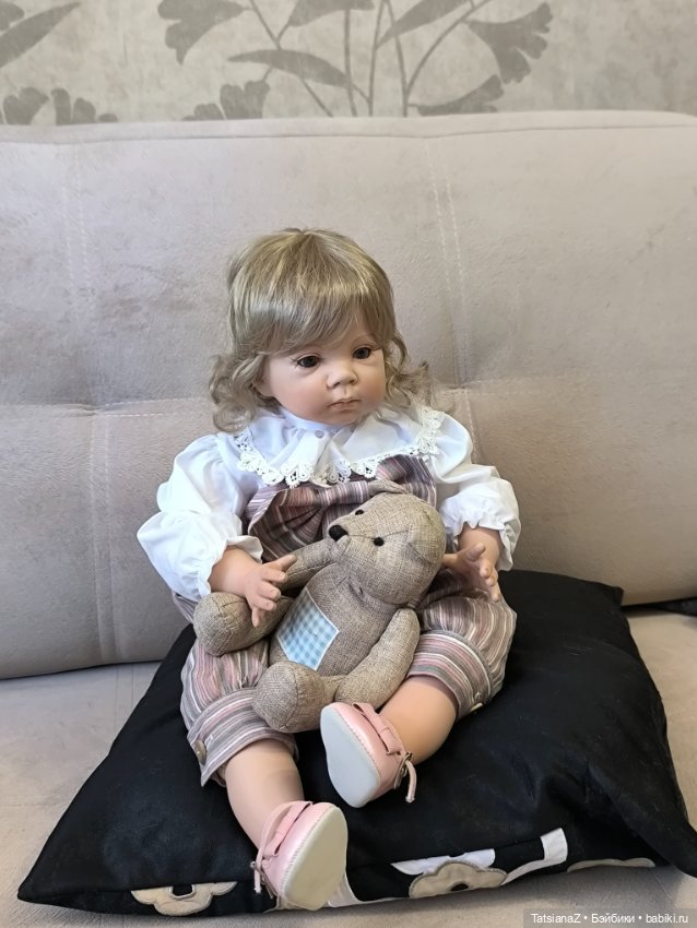 Малышка фарфоровая Lison — Фарфоровые куклы (фото 3)