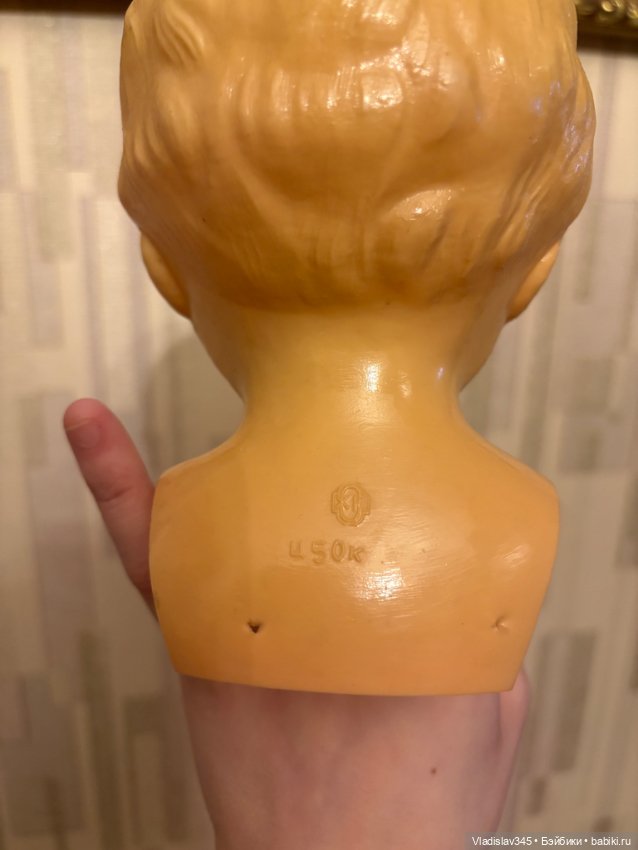 Винтажный редкий бюст — Винтажные куклы и игрушки детства (фото 6)