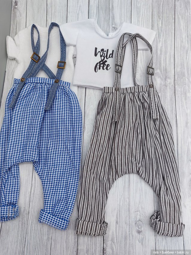 Комплекты одежды для Птички Лоры, штаны на лямках от art_n_toys (фото 6)