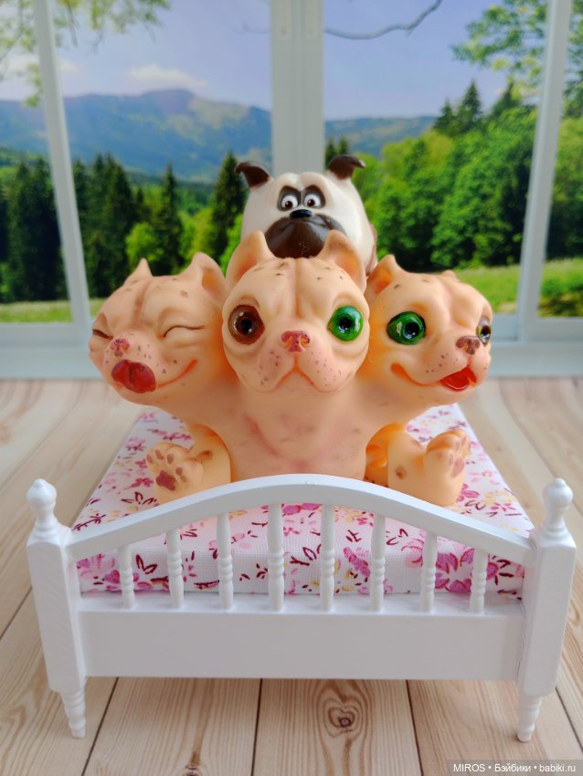 Цербуша и мопс — Коллекционные фигурки (фото 2)